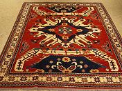 Pat's bedroom - Beautiful Persian - 4x7' Qashqai tribal 