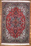 Office Persian #5- 3.5x5' 300 kpsi Tabriz Heriz